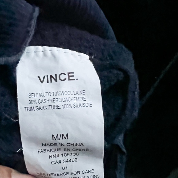 Vince Knitted Cashmere + Silk Sweater - Picture 10 of 11